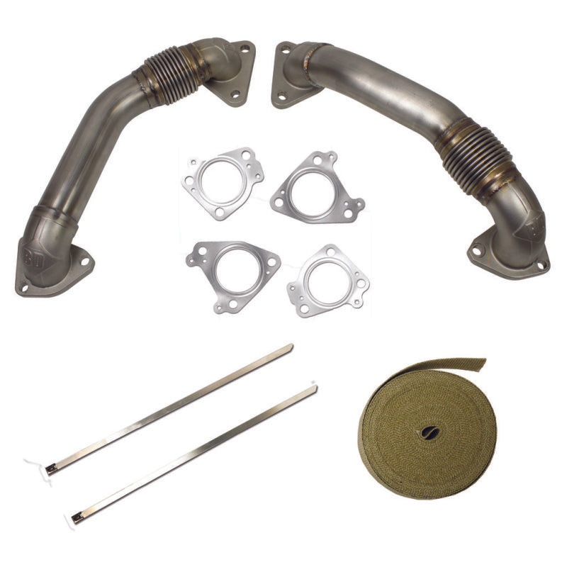3" Intake Uppipe Kit For Grand National / TTA – Black Finish – Polished Aluminum & Stainless